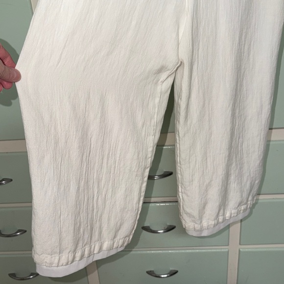 Japana sleeveless linen cotton blend Jumpsuit ADORABLE SIZE Medium - Picture 3 of 9